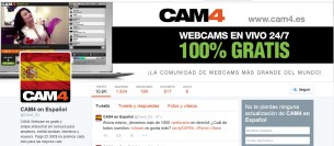¡Tu foto en la portada del Twitter de CAM4!