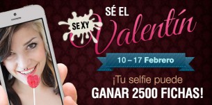 Concurso de Selfies: Sexy Valentín CAM4 – 27 premios en juego!
