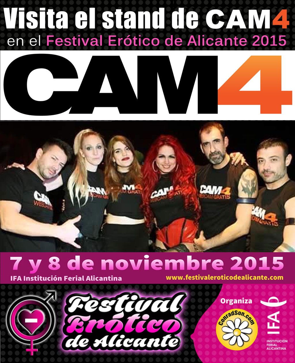 CAM4 visita el Festival Erótico de Alicante 2015