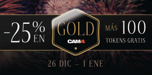 25% de descuento en CAM4 Gold hasta el 1 de Enero!