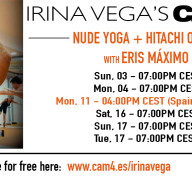 Supershow especial Sexy Yoga Lesson con Irina Vega