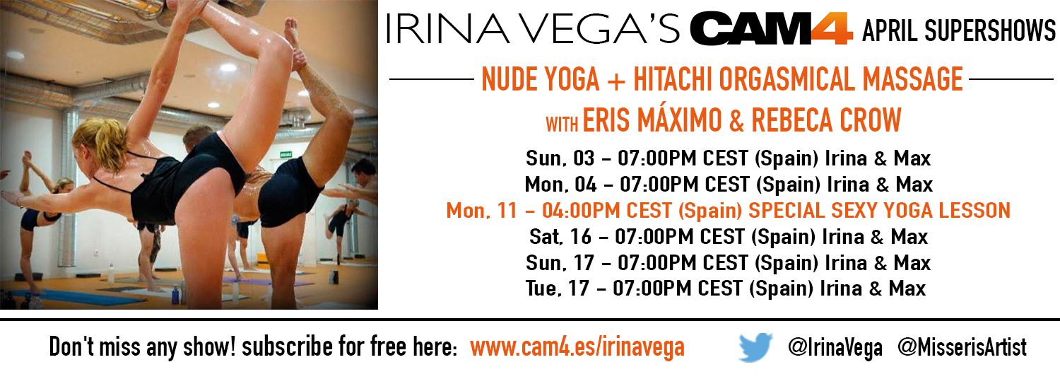 Supershow especial Sexy Yoga Lesson con Irina Vega