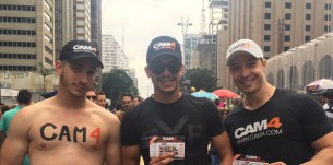 CAM4 en el Gay Pride de Sao Paulo, y todas las fechas de los orgullos!