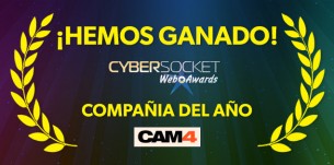 CAM4 Mejor Compañía del Año en los CyberSocket Awards!