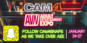Sigue con CAM4 todo lo que sucede en la Adult Entertainment EXPO de Las Vegas!