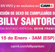Follada de cumpleaños de Billy Santoro con Devin Franco!