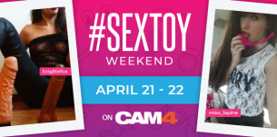 SexToy Weekend en CAM4! Maratón de shows con sex toys!