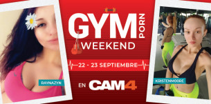 Maratón de Shows GYMPORN, este fin de semana vas a sudar mucho en CAM4!