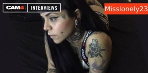 Entrevista con la camgirl tatuada Latin Queen Misslonely23