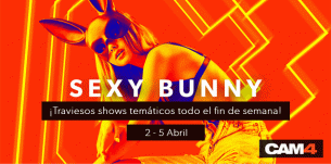 Celebra la Pascua con las Conejitas sexys de CAM4 #Sexybunny 🐇