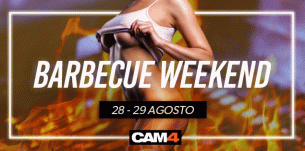 Este fin de semana estás invitado a la Barbacoa Sexy de CAM4!