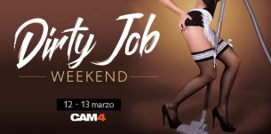 Fin de semana “Dirty Job” sexo webcam en CAM4
