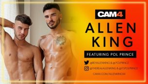 El Pornstar Gay español Allen King llega a Cam4!
