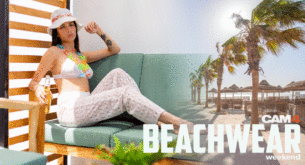 Cam4 Beach Party! 🏄‍♀️ Mira a nuestr@s modelos con sus bañadores sexy de playa!