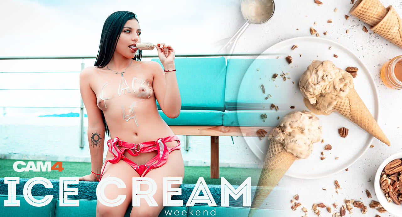 ¡El dulce placer! 😛 Mira la galería sexy más dulce del verano en Cam4! #Lickit