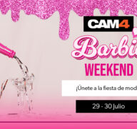 ¡Vive tu fantasía Barbie este fin de semana en Cam4!