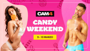 Sexy Candy Weekend en CAM4 🍭¡Mira los shows sexy!