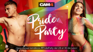 CAM4 Pride Party 2024 – Celebra el Orgullo LGBT+ en Webcam! 🏳️‍🌈🏳️‍⚧️