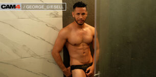 George_Diesell trae el morbo latino más caliente a CAM4.