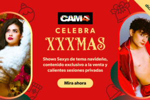 CAM4 XXXMas 🎄 ¡Celebra las fiestas con shows sexys hasta el 28 de diciembre! 🎉