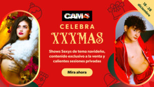 CAM4 XXXMas 🎄 ¡Celebra las fiestas con shows sexys hasta el 28 de diciembre! 🎉