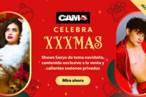 CAM4 XXXMas 🎄 ¡Celebra las fiestas con shows sexys hasta el 28 de diciembre! 🎉