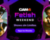 Celebra el webcam FETISH Day en CAM4 😈 ¡Sigue los shows más perversos del año!🐽