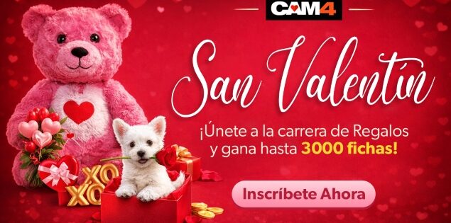 Gana hasta 3000 fichas 🪙 Carrera de Regalos de San Valentín 💘🎁