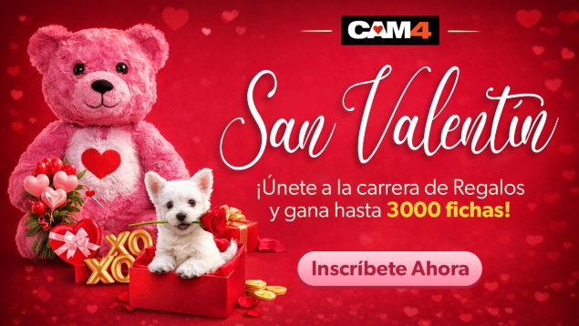 Gana hasta 3000 fichas 🪙 Carrera de Regalos de San Valentín 💘🎁