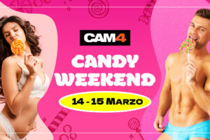 CAM4 Candy 🍭👅 ¡Dulces lamidas este fin de semana!