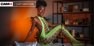 Carynbrown, la sexy mulata que enciende CAM4.