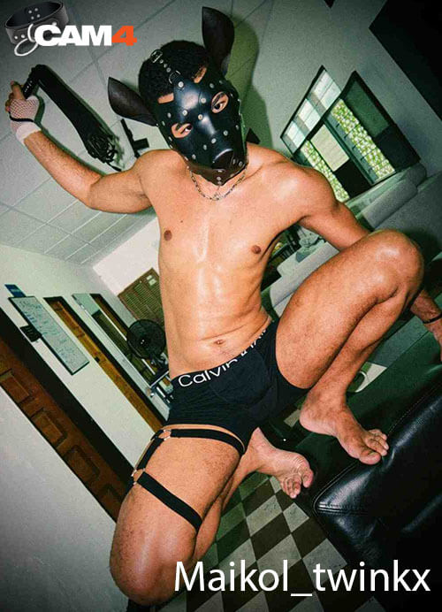fetish bdsm mask twink