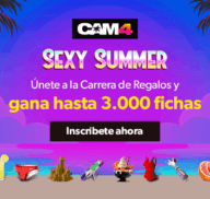 ☀️ Verano Ardiente en CAM4: ¡Envía Regalos y Gana hasta 3000 Fichas! 🔥🎁