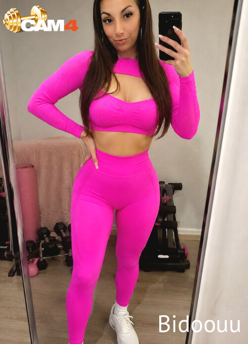 french girl gym