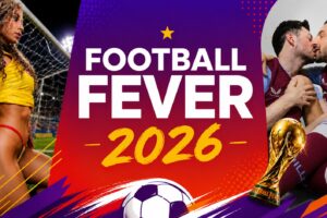 ¡Fiebre Futbolera en CAM4! ⚽ ¡Mira las mejores fotos del Mundial webcam!