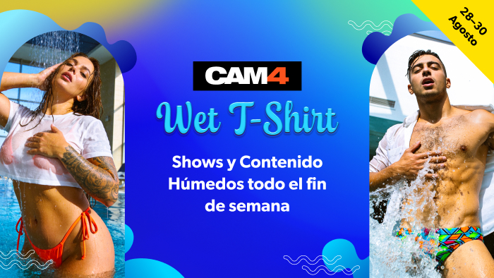 Elige a Miss y Mr Camiseta Mojada 2026 💦 ¡Sigue los directos!