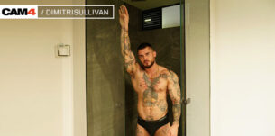 Dimitrisullivan, el webcam tatuado más sexy de CAM4.