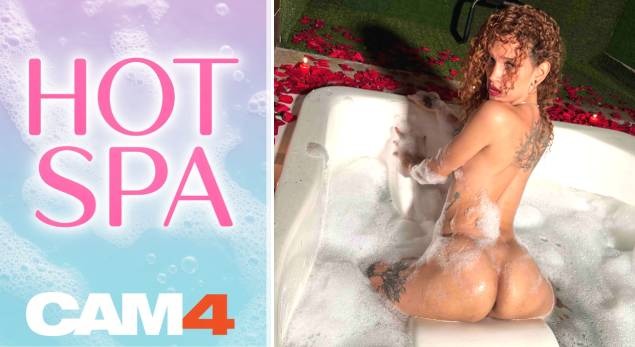 Las fotos calientes del Hot Spa de CAM4 💆‍♀️🫧