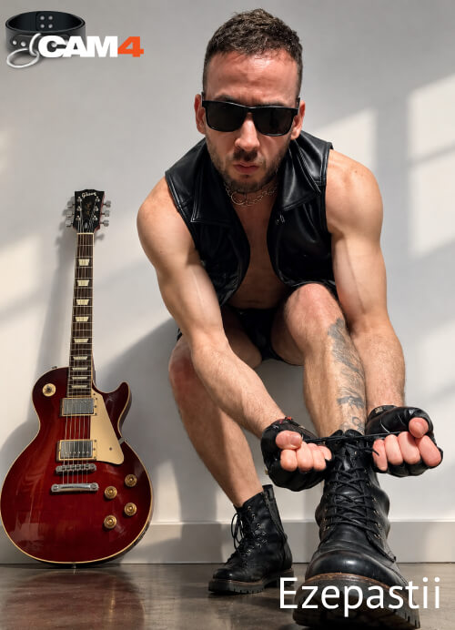 sexy boots leather man