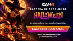 Carrera de Regalos CAM4 Halloween – Inscríbete, envia regalos y gana premios DE MIEDO!👻
