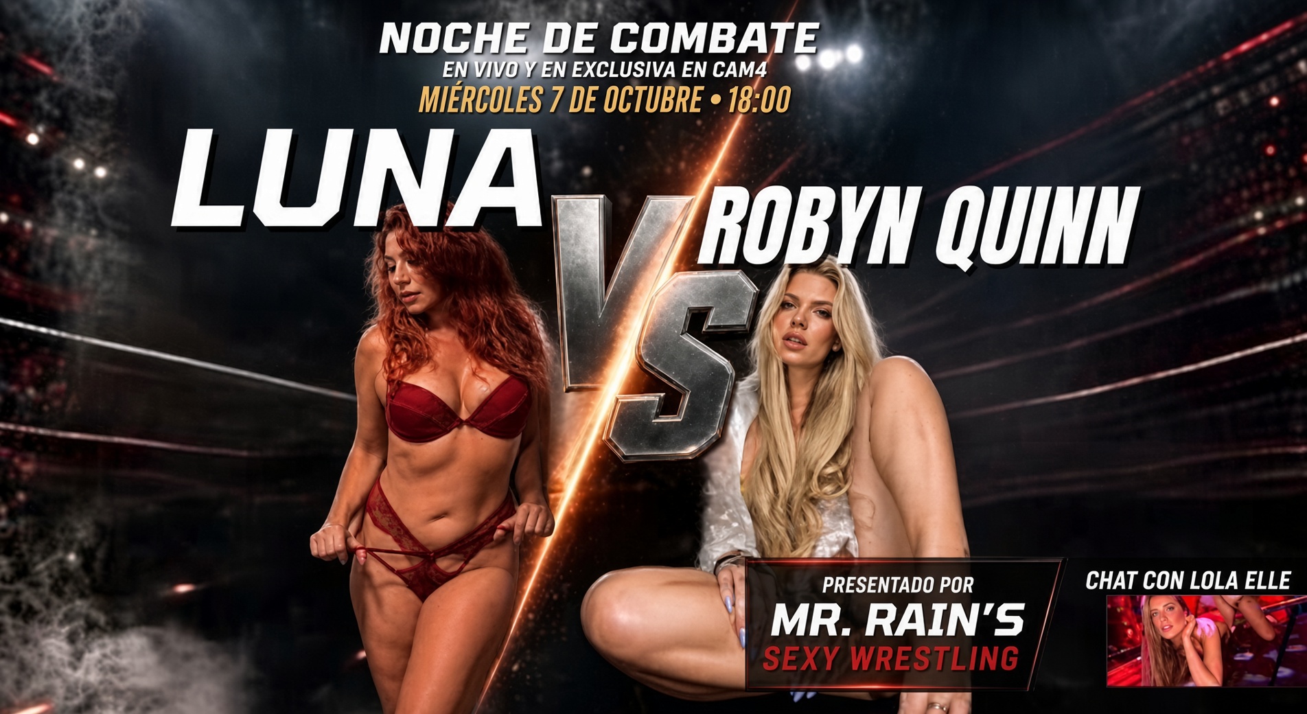 Mr Rain’s WRESTLING 🥊 Sigue la segunda ronda de la LUCHA LÉSBICA 🔥